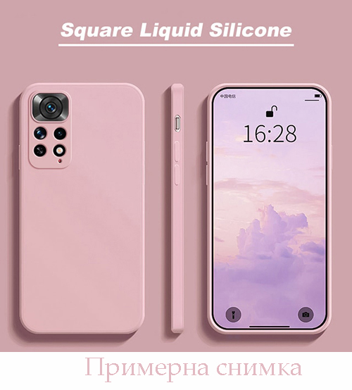 Калъф за Realme C21 (2021) – силиконов SL (пепел от рози)