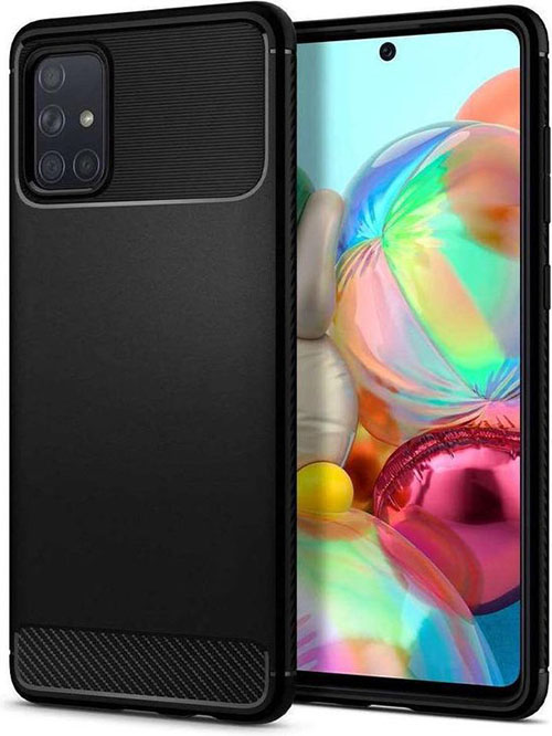 Калъф за Samsung Galaxy Note 9 – TPU Sp Fiber (черен)