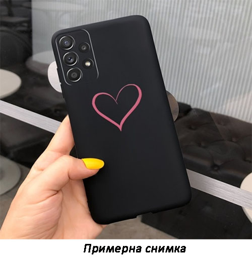Tpu Кейс със снимка Nokia C21 Plus (2022) - Сърчице/Черен (S26-B4)