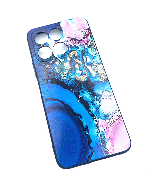 Тюркоазен мрамор Tpu Кейс Honor X6a (2023) (29-F5)