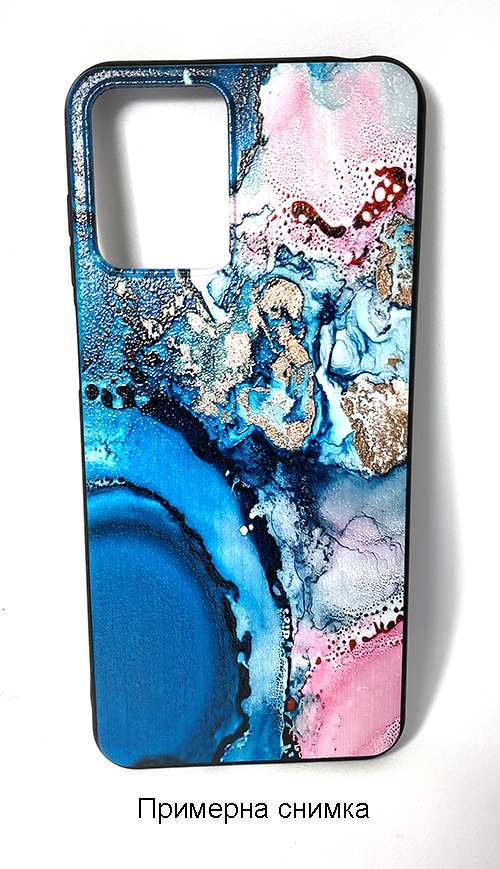 Тюркоазен мрамор Tpu Кейс Nokia X30 (2022) (29-E7)