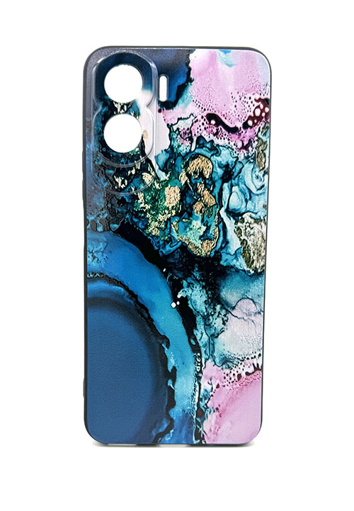 Тюркоазен мрамор Tpu Кейс Nokia C31 (S10-B6)