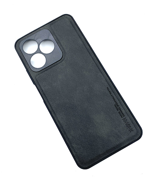 Калъф за Realme C53 – X-Level Leather (черен)