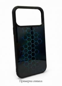 Кейс IMD за Honor 400 Smart - Хекс / Син (20-F2)