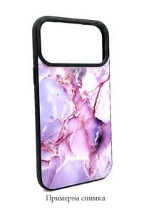 Кейс IMD за Samsung Galaxy S25 Ultra - Мрамор Розов (19-C2)