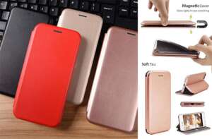 Кожен калъф бизнес серия iPhone 13 - Червен (7-A1)