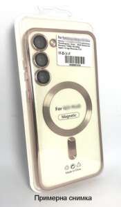 MagSafe Кейс протект на камера Samsung Galaxy S24 - Розов (22-F2)