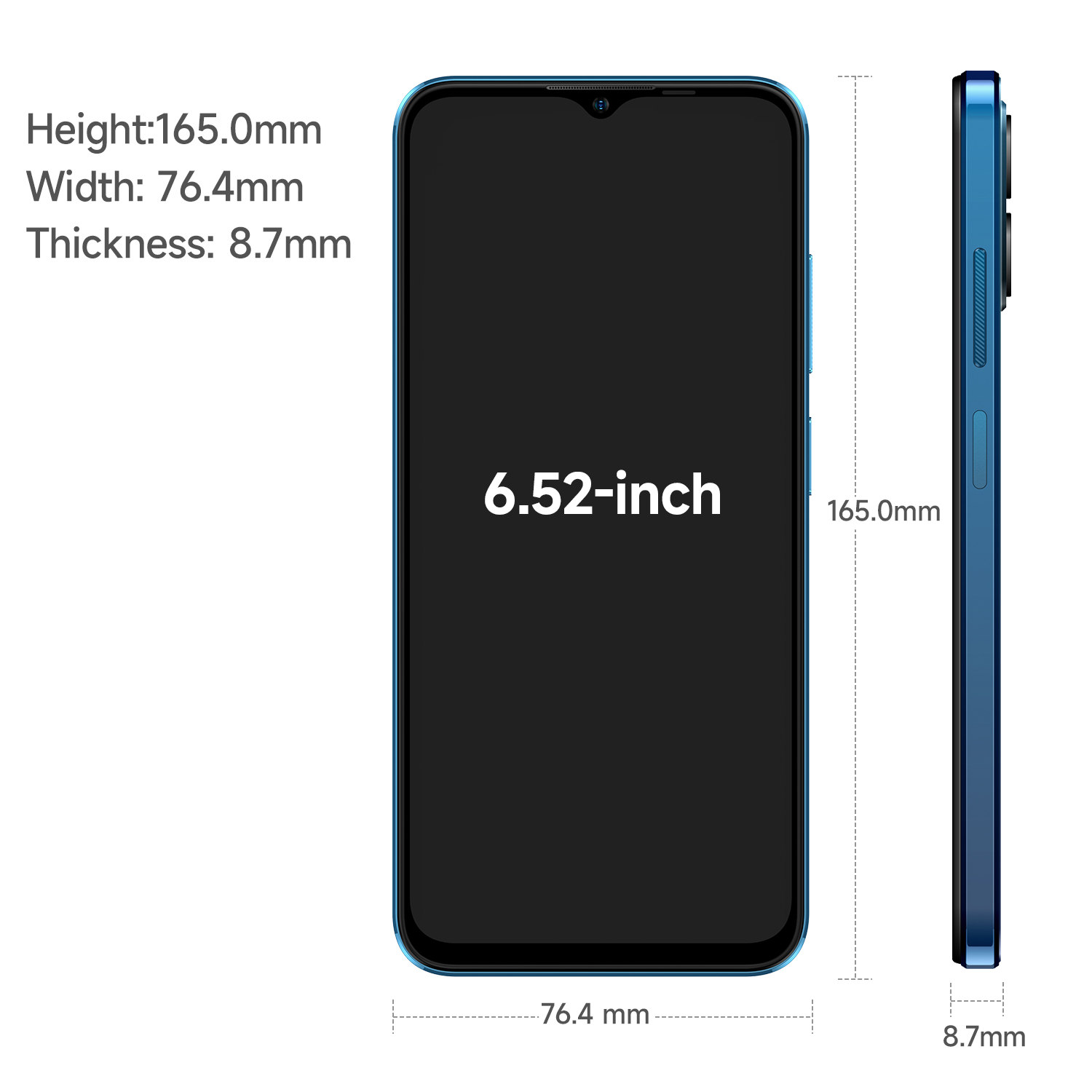 Ulefone Note 16 Pro 512GB 6.52" Dual LTE Blue - Image 8