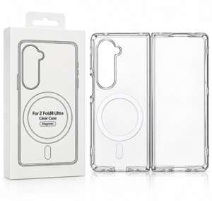 MagSafe кейс Samsung Galaxy Z Fold8 Ultra - Прозрачен (22-B6) MagSafe кейс Samsung Galaxy Z Fold8 Ultra - Прозрачен (22-B6)